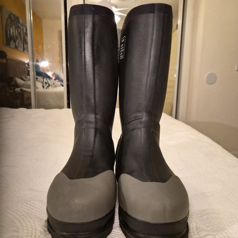 VGUC Bogs Rancher Forge Steel Toe Work Boot Mens 9 Waterproof - Picture 8 of 15